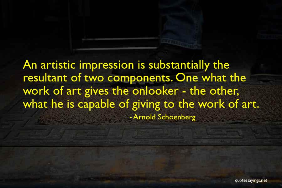 The Art Of Giving Quotes By Arnold Schoenberg The Art Of Giving Quotes By Arnold Schoenberg