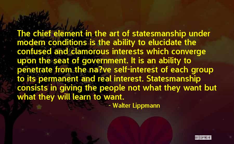 The Art Of Giving Quotes By Walter Lippmann The Art Of Giving Quotes By Walter Lippmann