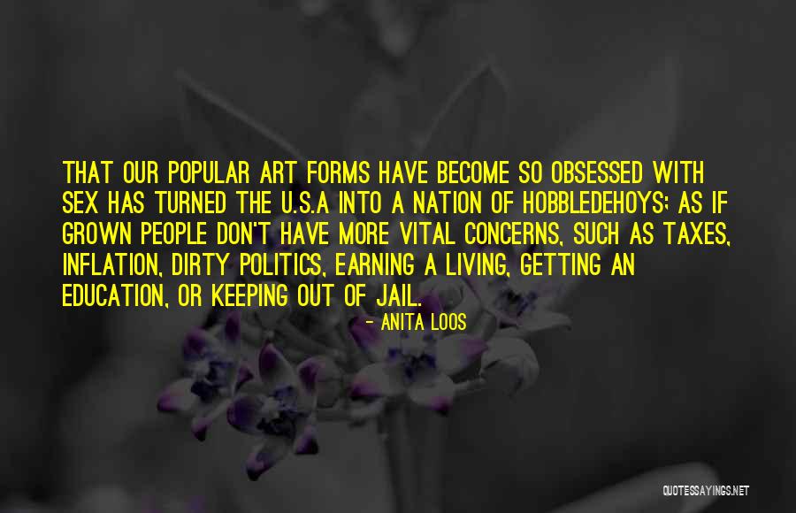 The Art Of Living Quotes By Anita Loos