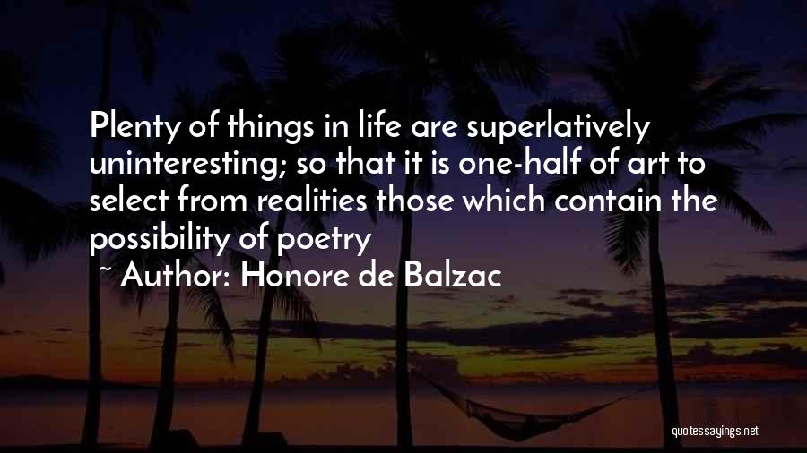 The Art Of Possibility Quotes By Honore De Balzac