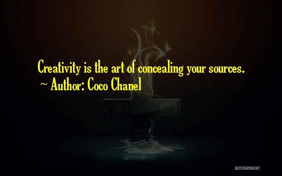 The Art Quotes By Coco Chanel