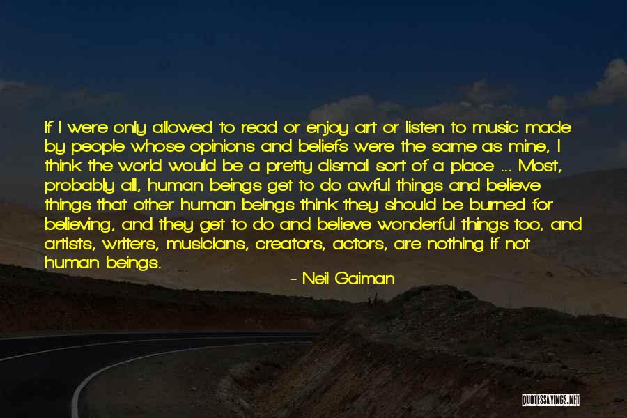 The Art World Quotes By Neil Gaiman