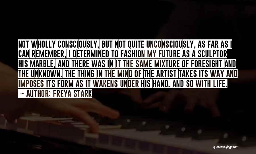 The Artist Future Quotes By Freya Stark