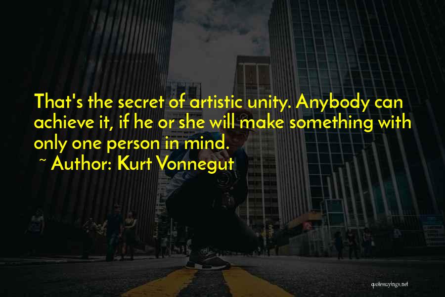 The Artistic Mind Quotes By Kurt Vonnegut