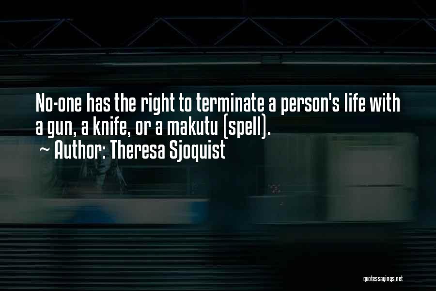 The Artist's Life Quotes By Theresa Sjoquist