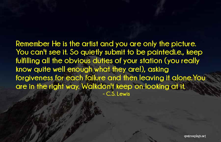 The Artist's Way Quotes By C.S. Lewis The Artist's Way Quotes By C.S. Lewis