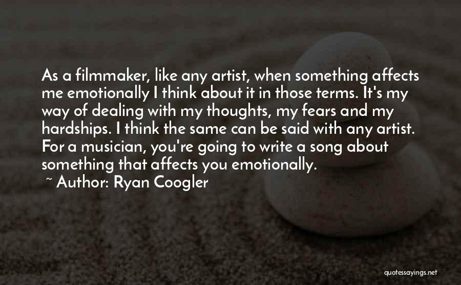 The Artist's Way Quotes By Ryan Coogler