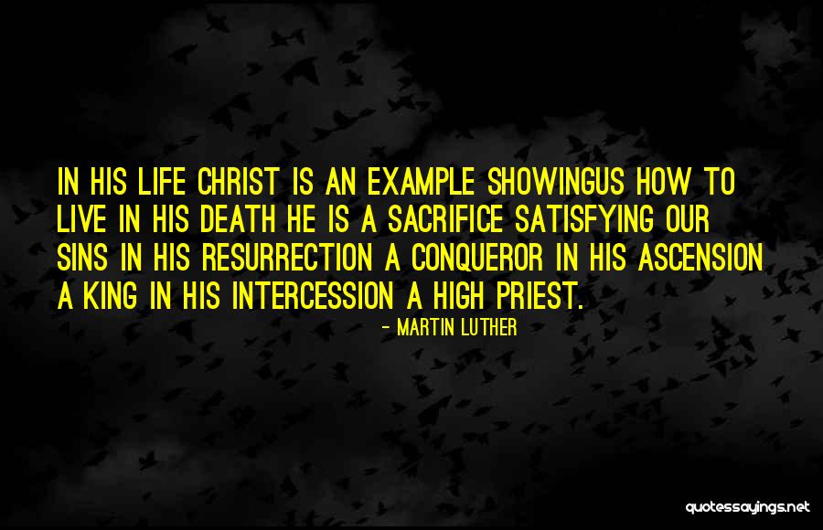 The Ascension Of Christ Quotes By Martin Luther The Ascension Of Christ Quotes By Martin Luther