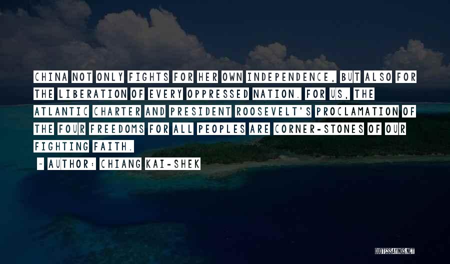 The Atlantic Charter Quotes By Chiang Kai-shek