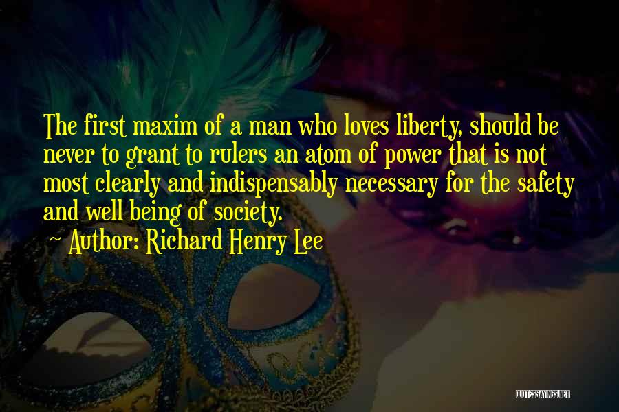 The Atom Quotes By Richard Henry Lee