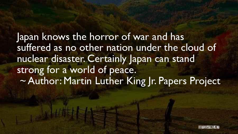 The Atomic Bomb On Hiroshima Quotes By Martin Luther King Jr. Papers Project