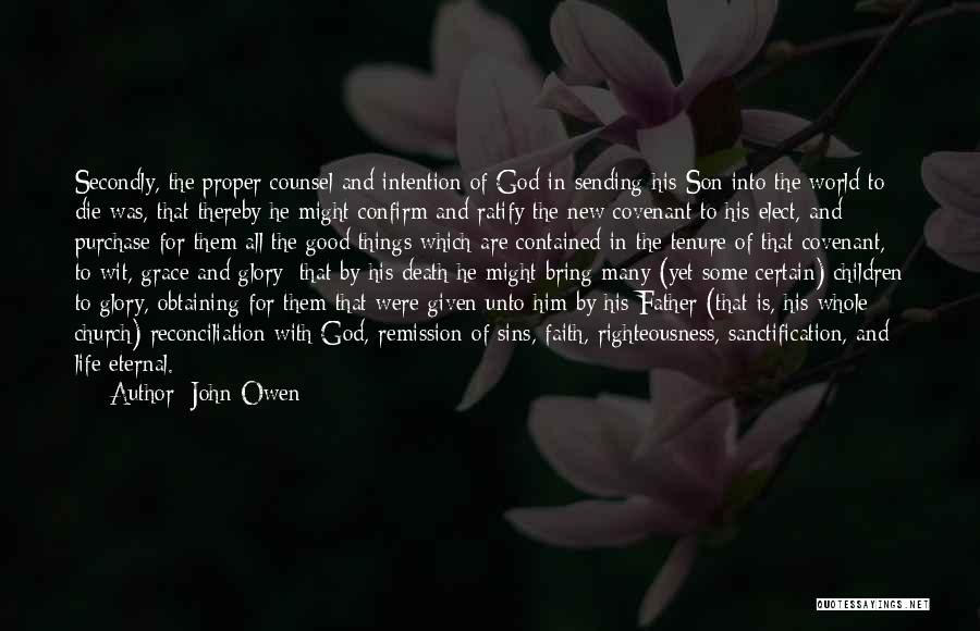 The Atonement Of Christ Quotes By John Owen