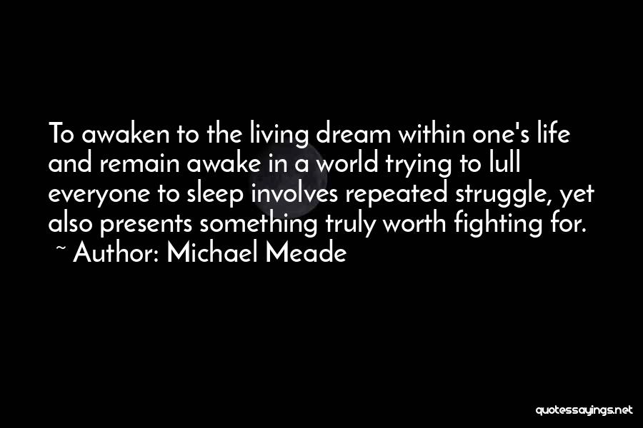 The Awakening Sleep Quotes By Michael Meade