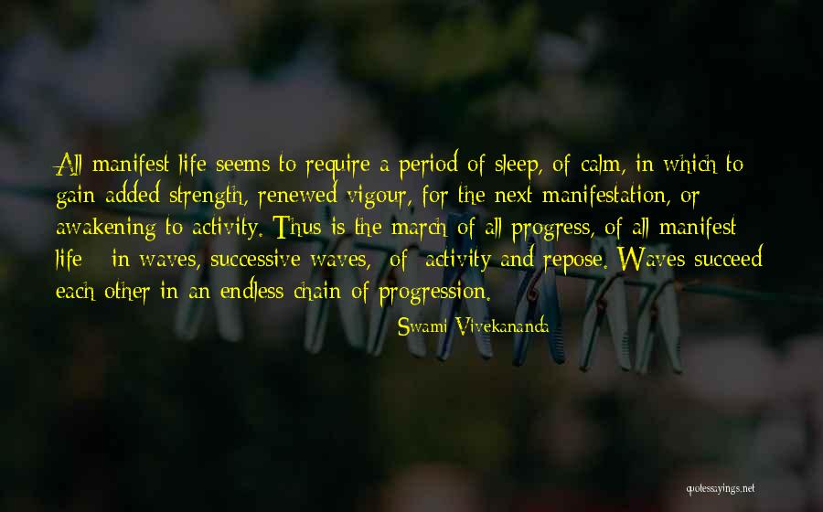 The Awakening Sleep Quotes By Swami Vivekananda