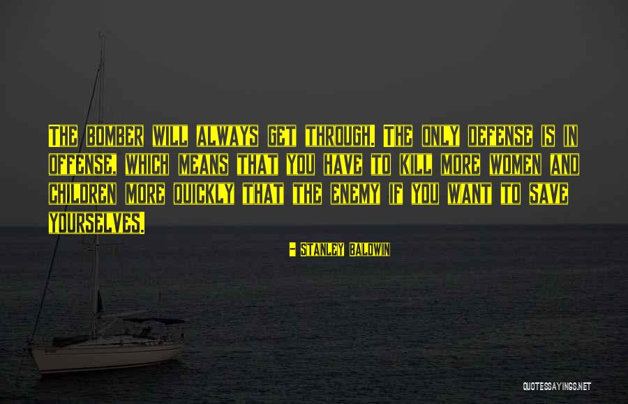 The B-52 Bomber Quotes By Stanley Baldwin The B-52 Bomber Quotes By Stanley Baldwin