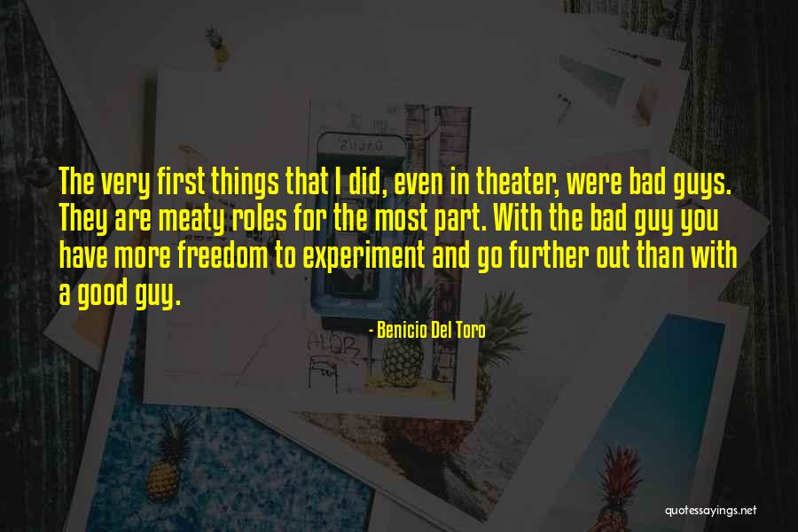 The Bad Guys Quotes By Benicio Del Toro The Bad Guys Quotes By Benicio Del Toro