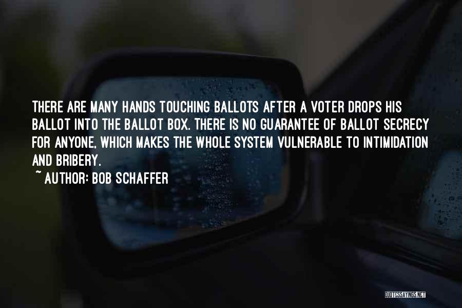 The Ballot Box Quotes By Bob Schaffer