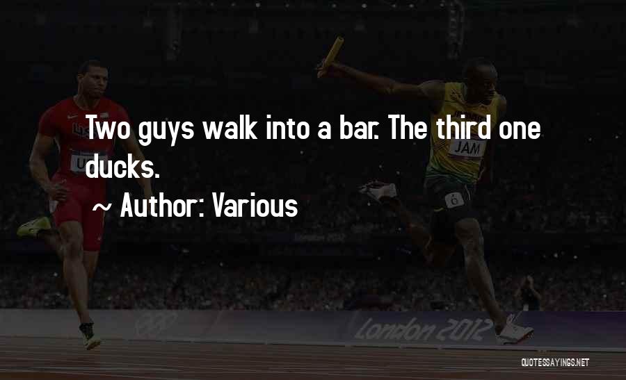 The Bar Quotes By Various