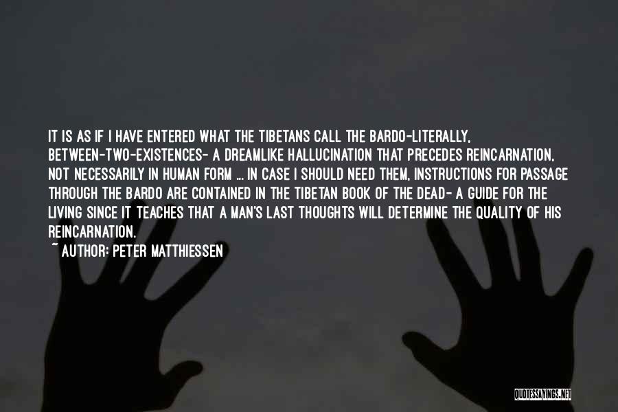 The Bardo Quotes By Peter Matthiessen