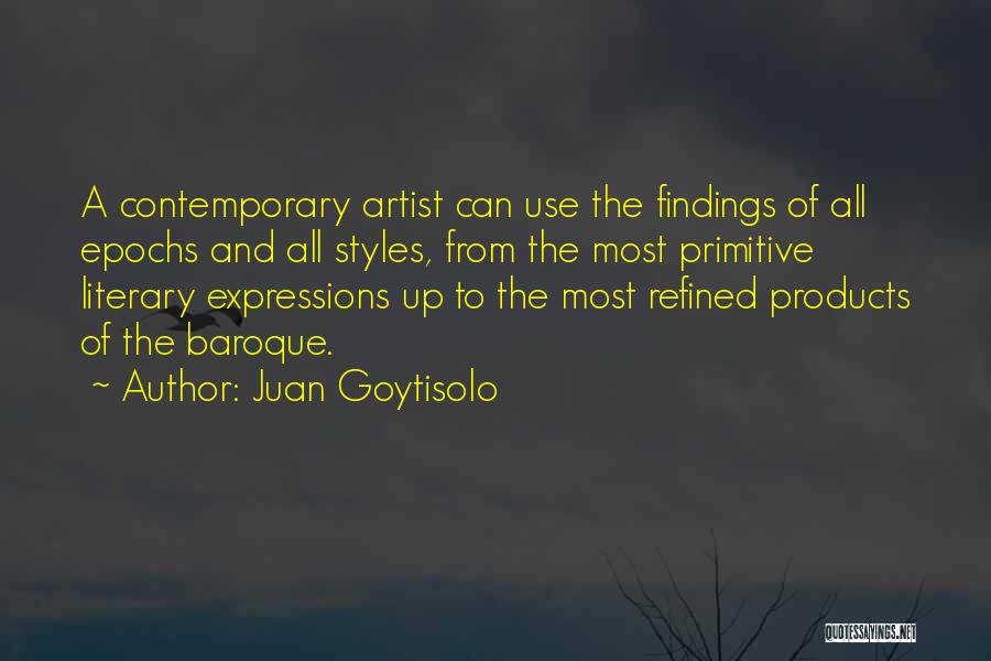 The Baroque Quotes By Juan Goytisolo