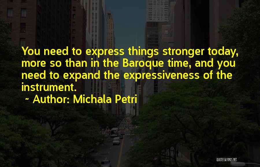 The Baroque Quotes By Michala Petri