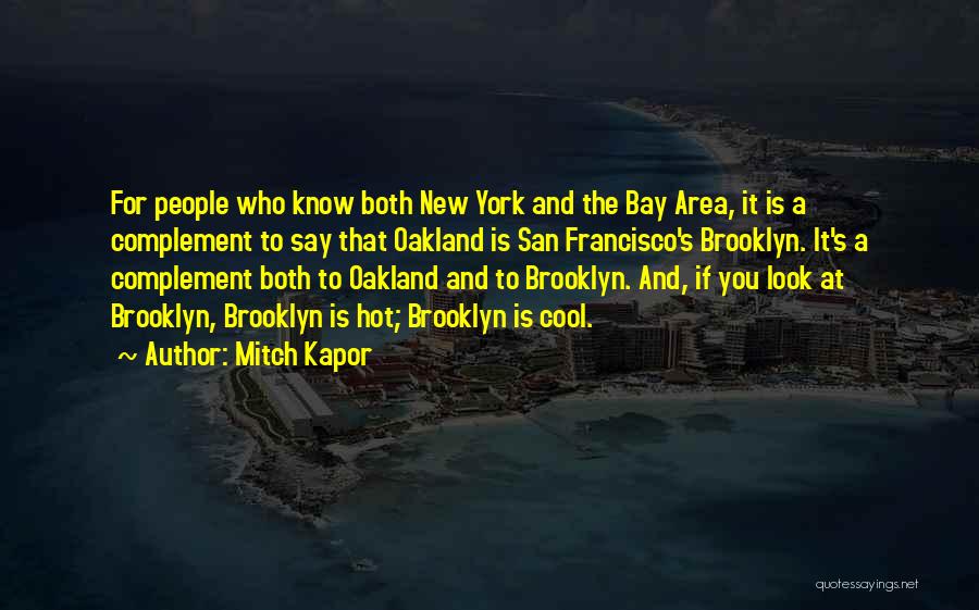 The Bay Area Quotes By Mitch Kapor