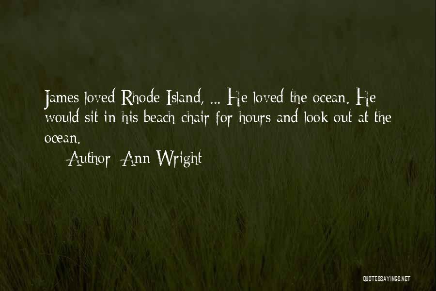 The Beach And Ocean Quotes By Ann Wright