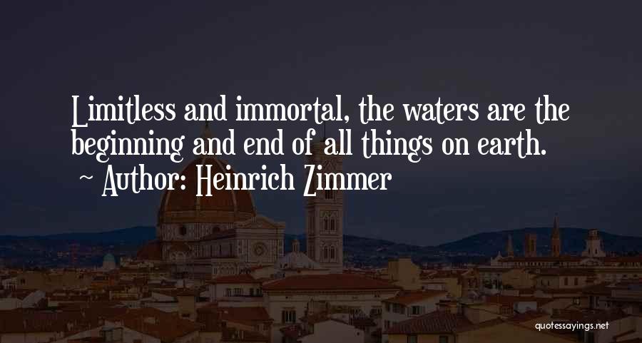 The Beach And Ocean Quotes By Heinrich Zimmer