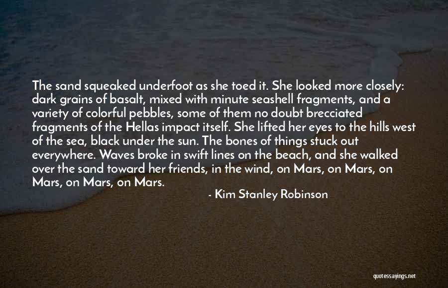 The Beach And Sand Quotes By Kim Stanley Robinson The Beach And Sand Quotes By Kim Stanley Robinson