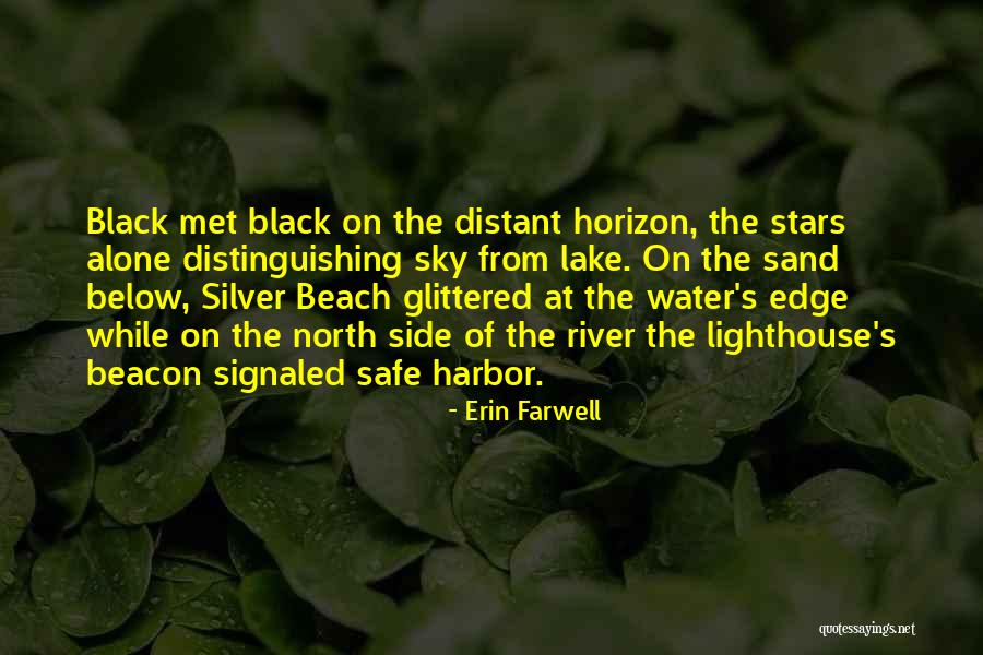 The Beach At Night Quotes By Erin Farwell