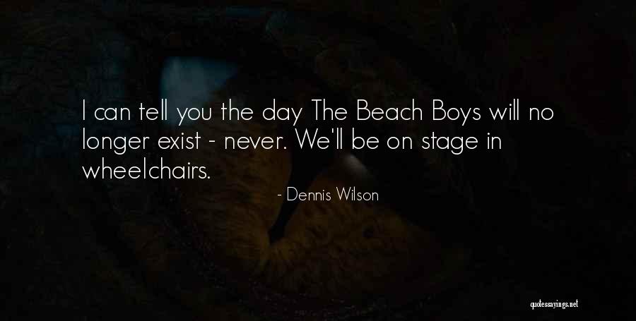 The Beach Quotes By Dennis Wilson