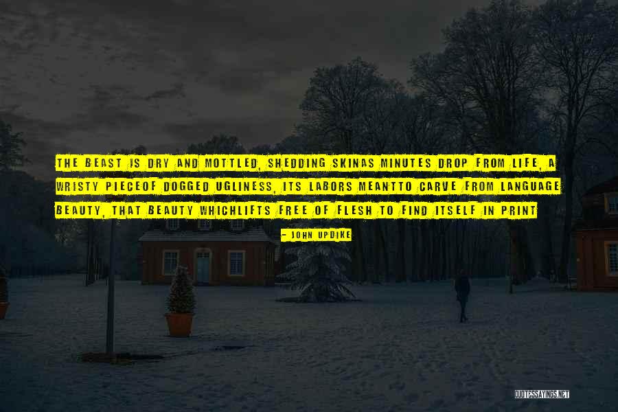 The Beast In Beauty And The Beast Quotes By John Updike The Beast In Beauty And The Beast Quotes By John Updike