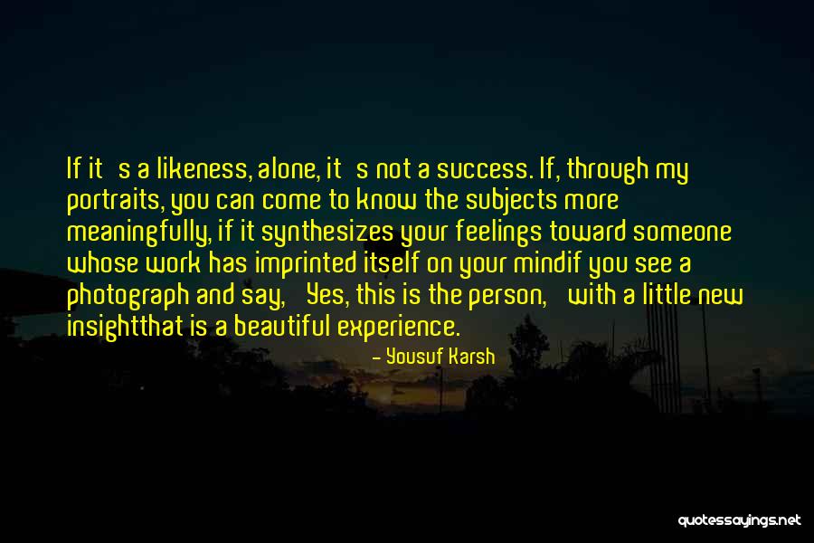 The Beautiful Mind Quotes By Yousuf Karsh