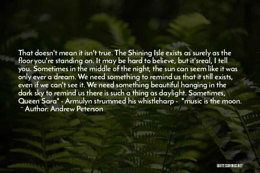 The Beautiful Night Sky Quotes By Andrew Peterson
