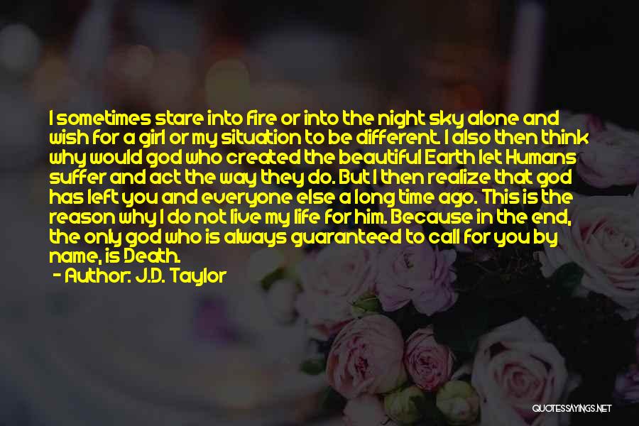 The Beautiful Night Sky Quotes By J.D. Taylor