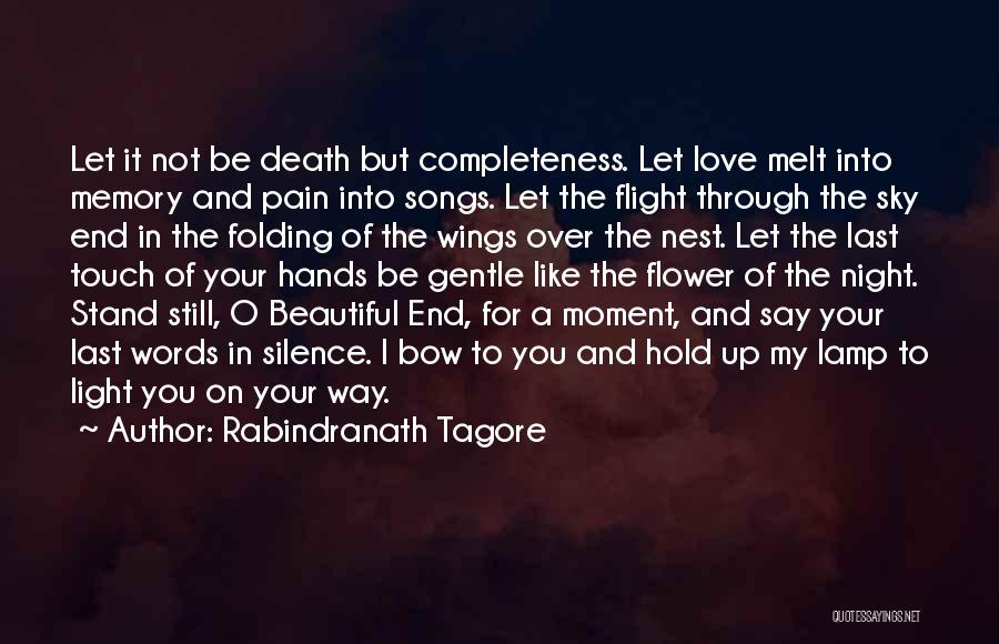 The Beautiful Night Sky Quotes By Rabindranath Tagore