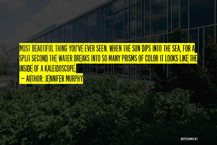 The Beautiful Sea Quotes By Jennifer Murphy