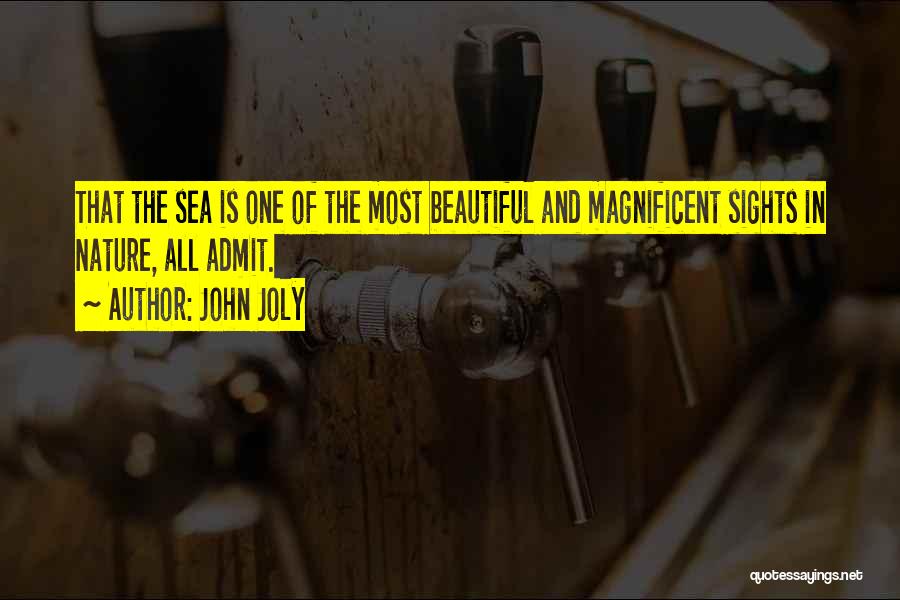 The Beautiful Sea Quotes By John Joly