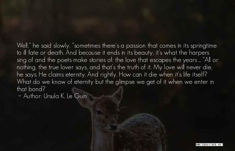 The Beauty Of Life And Death Quotes By Ursula K. Le Guin