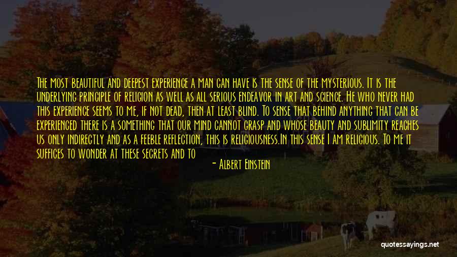 The Beauty Of Science Quotes By Albert Einstein