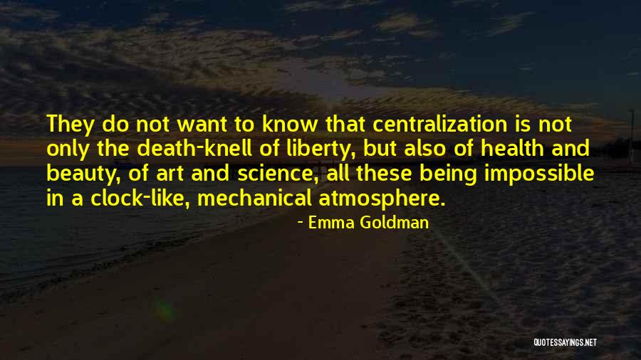 The Beauty Of Science Quotes By Emma Goldman