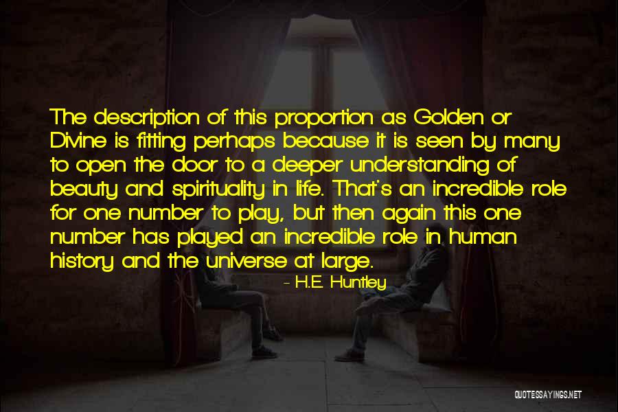 The Beauty Of Science Quotes By H.E. Huntley The Beauty Of Science Quotes By H.E. Huntley