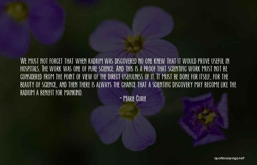 The Beauty Of Science Quotes By Marie Curie The Beauty Of Science Quotes By Marie Curie