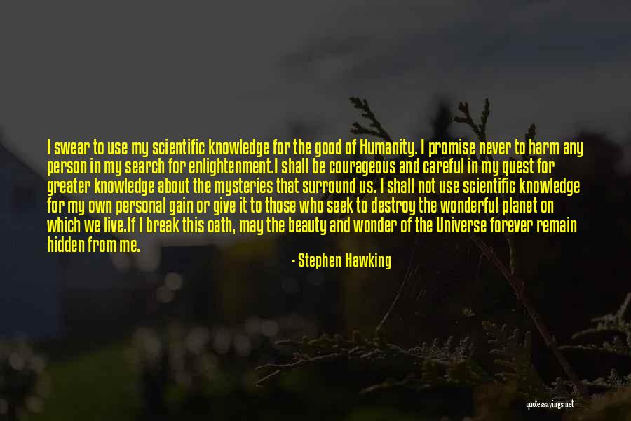 The Beauty Of Science Quotes By Stephen Hawking