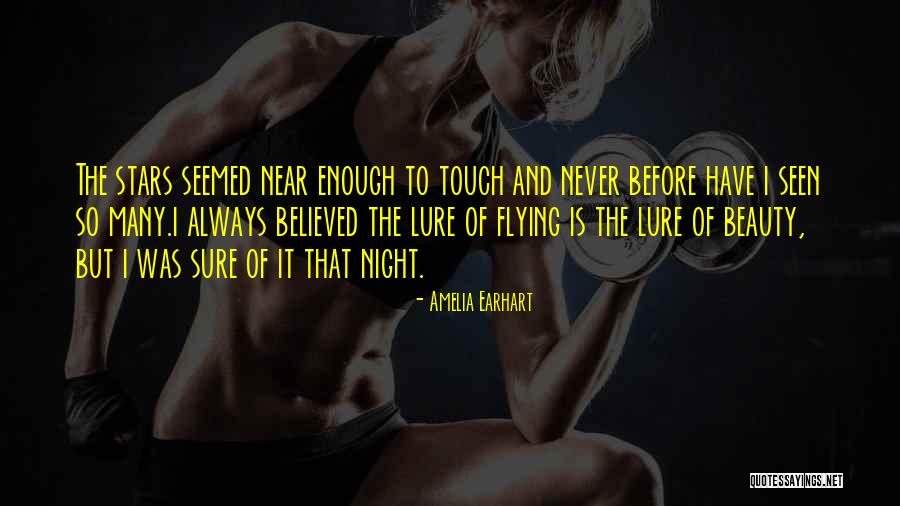 The Beauty Of The Night Quotes By Amelia Earhart The Beauty Of The Night Quotes By Amelia Earhart