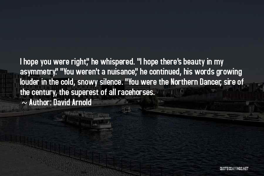 The Beauty Of Words Quotes By David Arnold