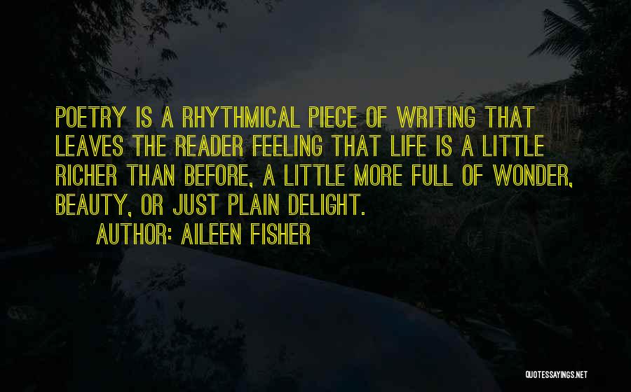 The Beauty Of Writing Quotes By Aileen Fisher