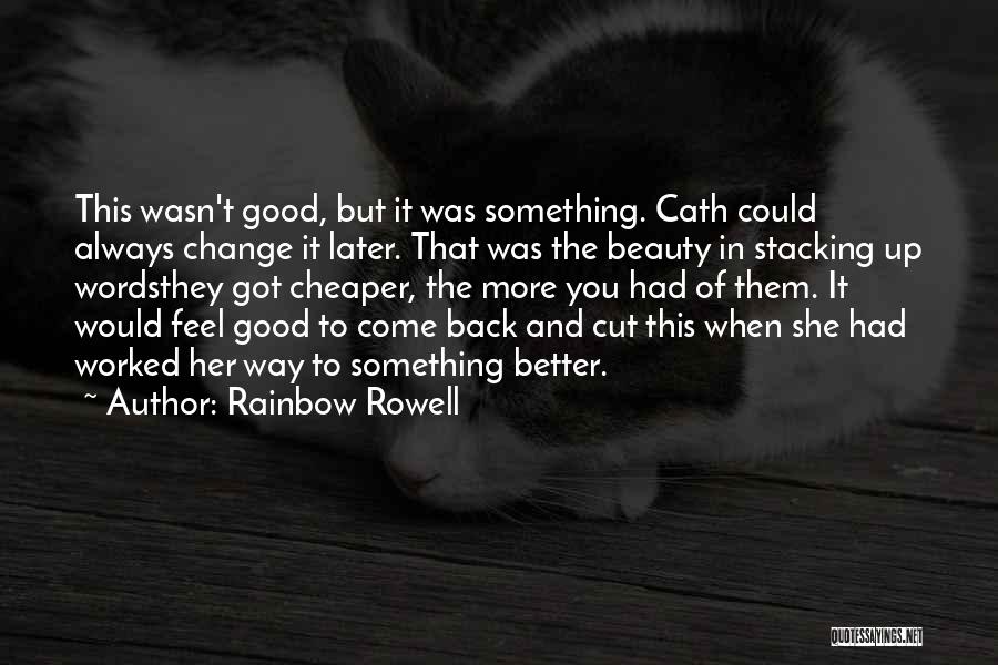 The Beauty Of Writing Quotes By Rainbow Rowell