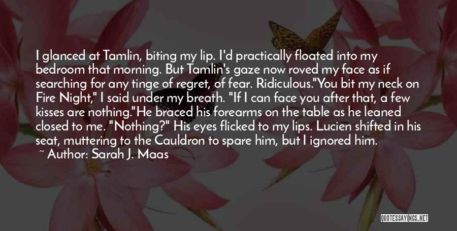 The Bedroom Quotes By Sarah J. Maas