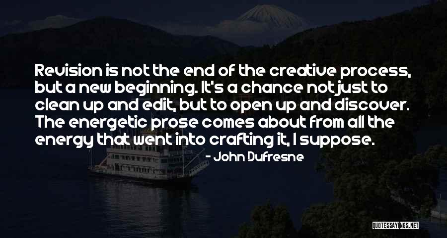 The Beginning Not The End Quotes By John Dufresne